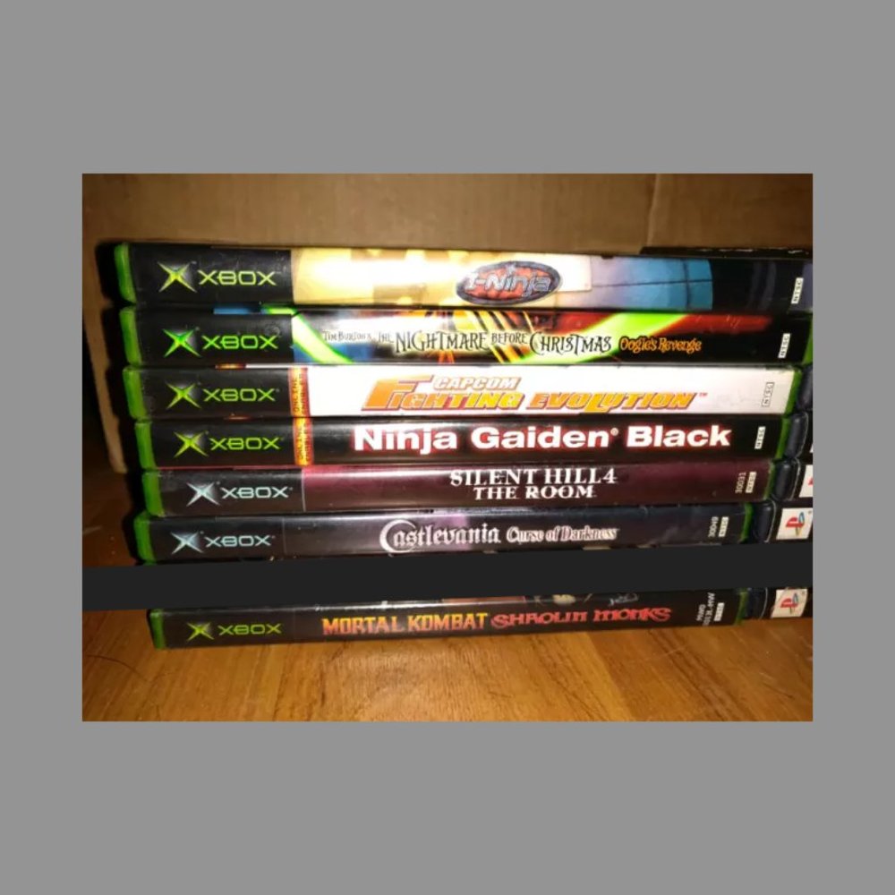 Rare Xbox Game lot